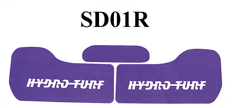 Hydro-Turf Rear Boarding Step Mats Only For Sea-Doo (94-95) Speedster - SD01R