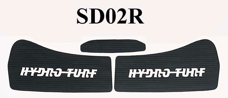 Hydro-Turf Rear Boarding Step Mats Only For Sea-Doo (96) Speedster & (96-99) Sportster - SD02R - Click Image to Close